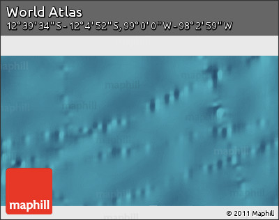 Satellite 3D Map of the Area around 12° 22' 13" S, 98° 31' 30" W