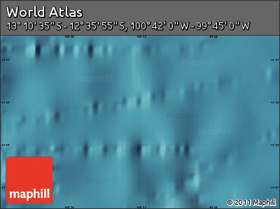 Satellite Map of the Area around 12° 53' 15" S, 100° 13' 29" W