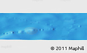 Physical Panoramic Map of the area around 12° 53' 15" S, 128° 16' 30" W