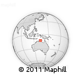 Outline Map of the Area around 12° 53' 15" S, 133° 31' 30" E, rectangular outline