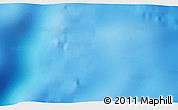 Physical 3D Map of the area around 12° 53' 15" S, 159° 1' 30" E