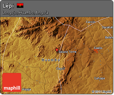 Physical 3D Map of Lépi