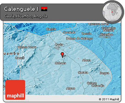 Political Panoramic Map of Calenguele I