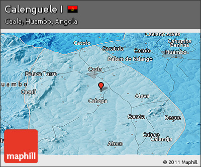 Political Panoramic Map of Calenguele I