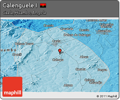 Political Panoramic Map of Calenguele I