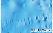 Physical Map of the area around 12° 53' 15" S, 15° 13' 29" W