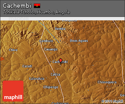 Physical 3D Map of Cachembi
