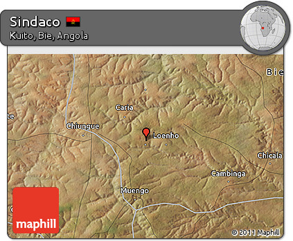 Satellite 3D Map of Sindaco