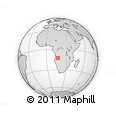 Outline Map of Caria, rectangular outline