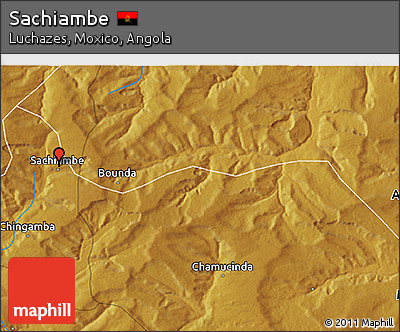 Physical 3D Map of Sachiambe