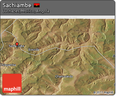 Satellite 3D Map of Sachiambe