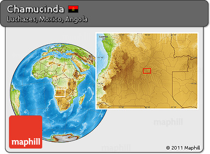 Physical Location Map of Chamucinda