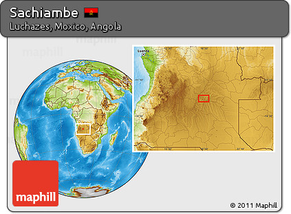 Physical Location Map of Sachiambe