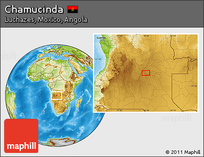 Physical Location Map of Chamucinda