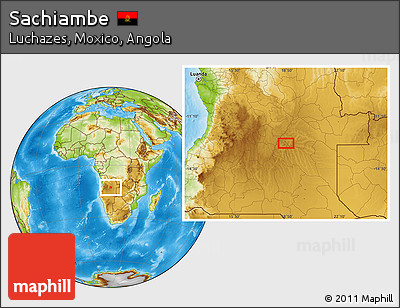 Physical Location Map of Sachiambe