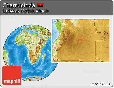Physical Location Map of Chamucinda