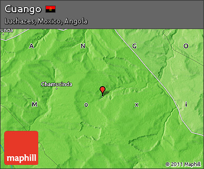 Political Map of Cuango