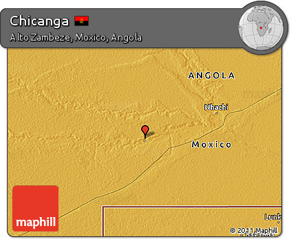 Physical 3D Map of Chicanga