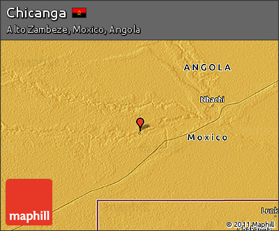 Physical 3D Map of Chicanga