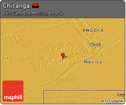 Physical 3D Map of Chicanga