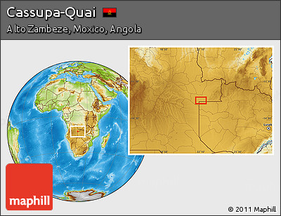 Physical Location Map of Cassupa-Quai