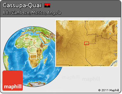 Physical Location Map of Cassupa-Quai