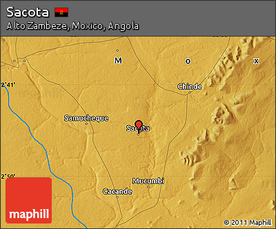Physical Map of Sacota