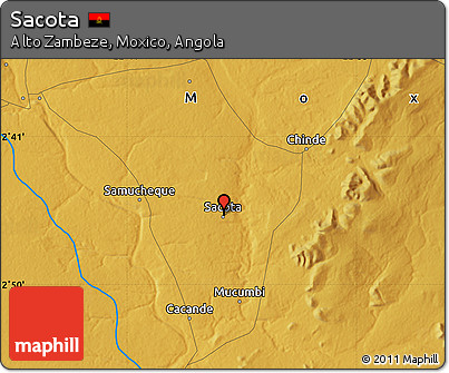 Physical Map of Sacota