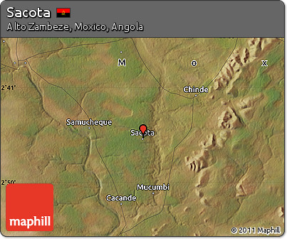 Satellite Map of Sacota