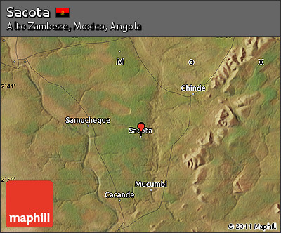 Satellite Map of Sacota