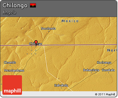 Physical 3D Map of Chilongo