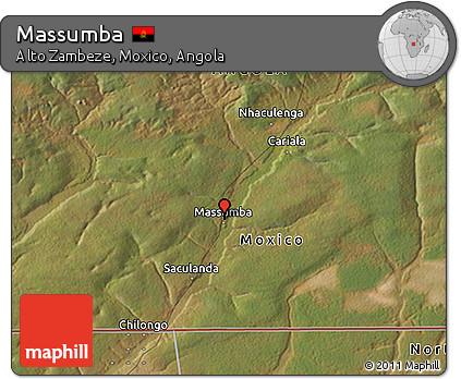 Satellite 3D Map of Massumba