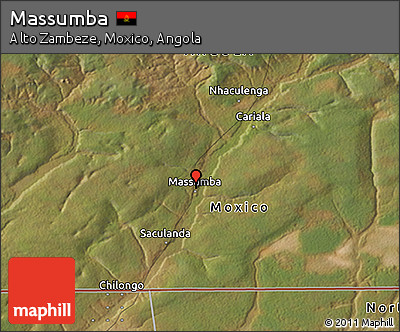Satellite 3D Map of Massumba