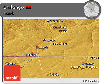 Physical Panoramic Map of Chilongo