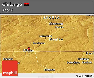 Physical Panoramic Map of Chilongo