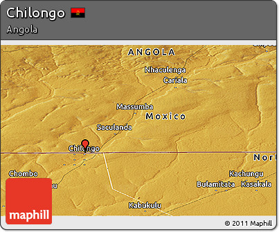 Physical Panoramic Map of Chilongo