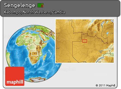 Physical Location Map of Sengelenge