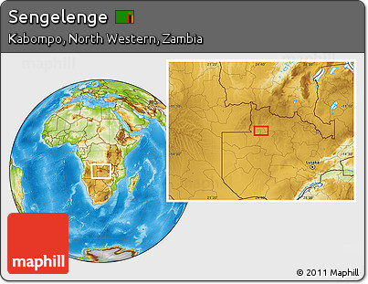 Physical Location Map of Sengelenge