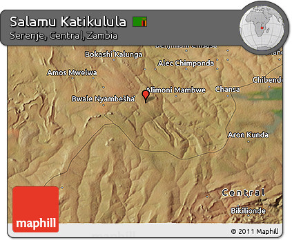Satellite 3D Map of Salamu Katikulula
