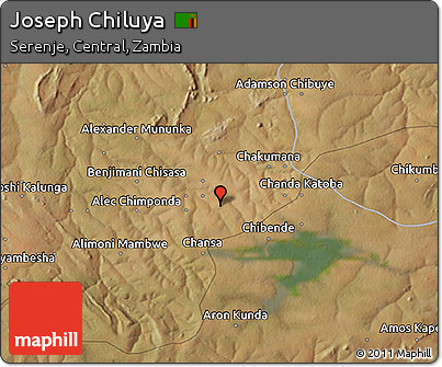 Satellite 3D Map of Joseph Chiluya