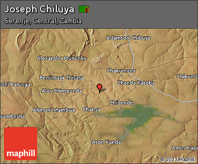 Satellite 3D Map of Joseph Chiluya