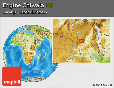 Physical Location Map of Engine Chiwala