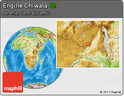 Physical Location Map of Engine Chiwala