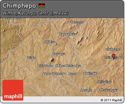 Satellite 3D Map of Chimphepo
