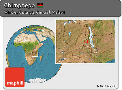 Satellite Location Map of Chimphepo