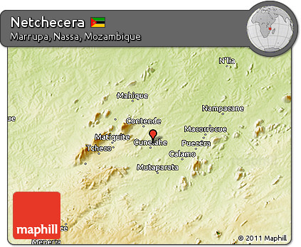 Physical 3D Map of Netchecera