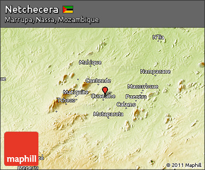 Physical 3D Map of Netchecera