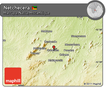Physical Map of Netchecera
