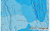 Political Map of the area around 12° 53' 15" S, 42° 25' 29" W