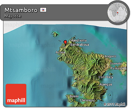 Satellite 3D Map of Mtsamboro